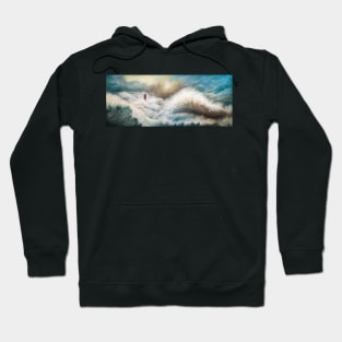 Storm and lighthouse Hoodie